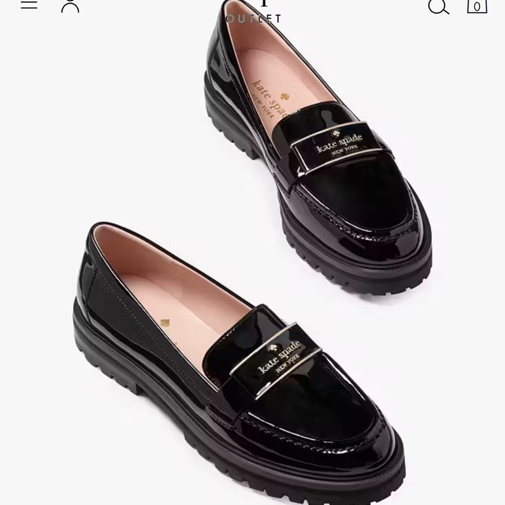 NEW Kate Spade Lug Loafer Size 7